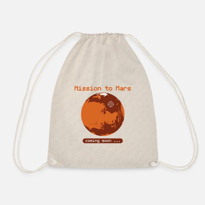 Mission zum Mars! - Turnbeutel - Natur