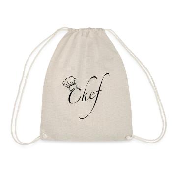 Chef - Drawstring Bag - nature - Front
