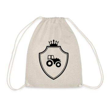 Traktor Symbol Wappen - Turnbeutel - Natur - Vorne
