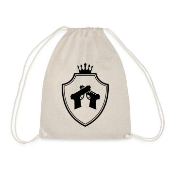 Pistole Wappen - Turnbeutel - Natur - Vorne