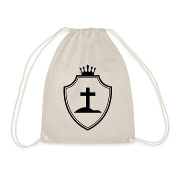 Cross Coat of arms - Drawstring Bag - nature - Front