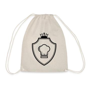 Armoiries du chapeau de chef Koch - Sac de sport léger - nature - Devant