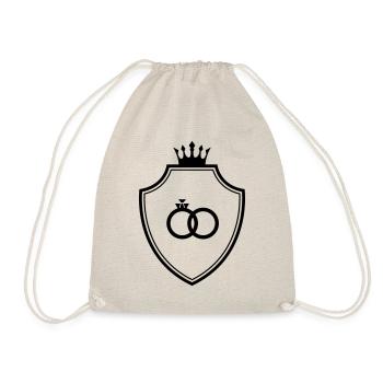 Anneaux de mariage Bague Armoiries Mariage - Sac de sport léger - nature - Devant