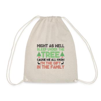 All know i'm the gift in the family - Sac de sport léger - nature - Devant
