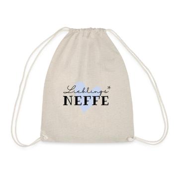 Lieblingsneffe/ bester Neffe / Geburt - Turnbeutel - Natur - Vorne