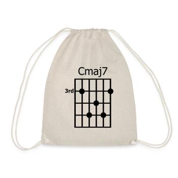Chord diagram Cmaj7 - Turnbeutel - Natur - Vorne