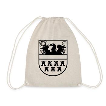 Wappen Siebenbürgen einfarbig - Turnbeutel - Natur - Vorne
