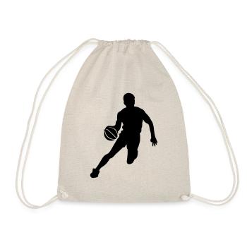 Basketball #6 - Drawstring Bag - nature - Front