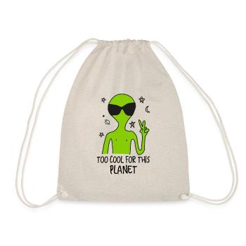 Trop cool pour cette planète extraterrestre - Sac de sport léger - nature - Devant