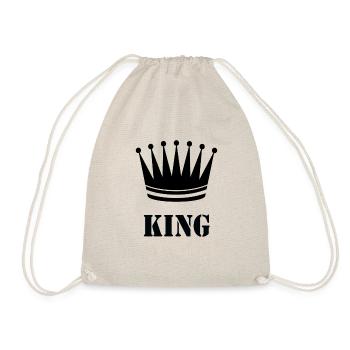 Coronation of the King - Drawstring Bag - nature - Front