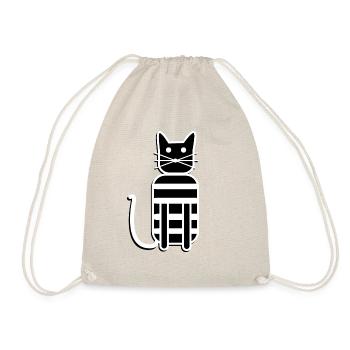 Amour du chat - Sac de sport léger - nature - Devant