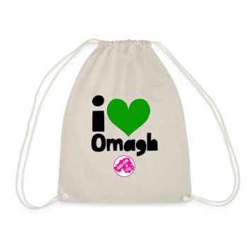 Omagh Tyrone Northern Ireland - Drawstring Bag - nature - Front