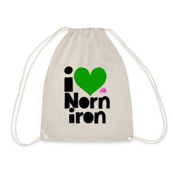 I love Northern Irelanf - Drawstring Bag - nature - Front