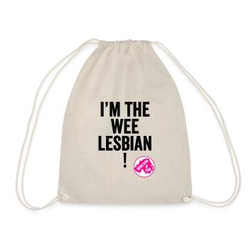 Derry Girls Wee Lesbienne - Sac de sport léger - nature - Devant