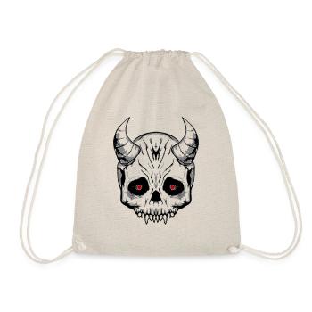 Devil - Drawstring Bag - nature - Front