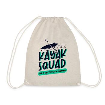 Kayak Squad Canoë Canoë-kayak en eau vive - Sac de sport léger - nature - Devant