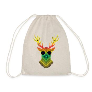 Cool Deer - Turnbeutel - Natur - Vorne