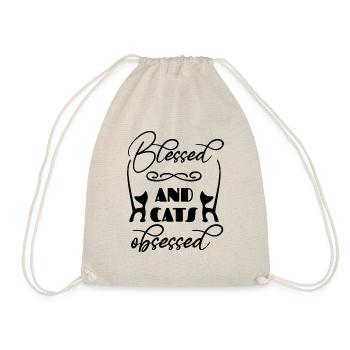 Citation du propriétaire de chat obsédé par les chats - Sac de sport léger - nature - Devant