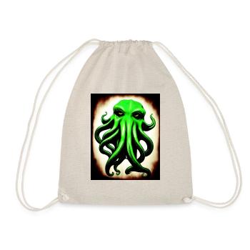 Octopus #003 - Turnbeutel - Natur - Vorne