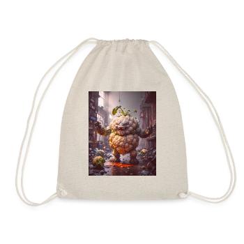 légumes chute Apocalypse Monster chou-fleur - Sac de sport léger - nature - Devant