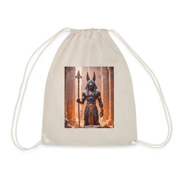 Anubis, mythologie égyptienne, dieu de la mort, chacal-h - Sac de sport léger - nature - Devant