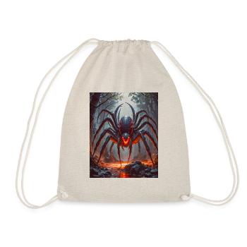 Tsuchigumo Araignée géante monstrueuse avec un rouge brillant - Sac de sport léger - nature - Devant