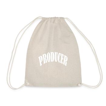 producer film produzent musik liebe macher boss - Turnbeutel - Natur - Vorne