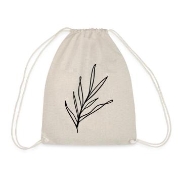 Zweig Design - Turnbeutel - Natur - Vorne