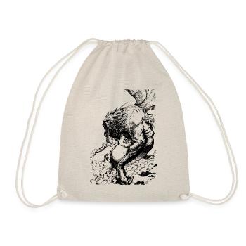 Monstre - Sac de sport léger - nature - Devant