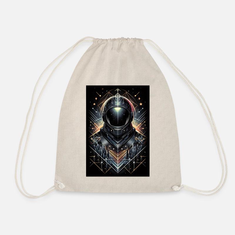 Astronaut - Drawstring Bag - nature