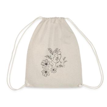 Be YOU - Drawstring Bag - nature - Front