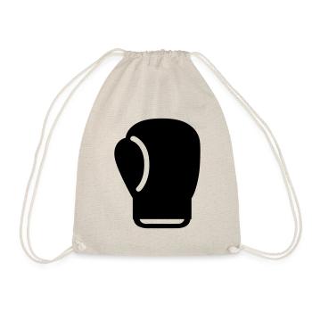 Boxhandschuh - Turnbeutel - Natur - Vorne