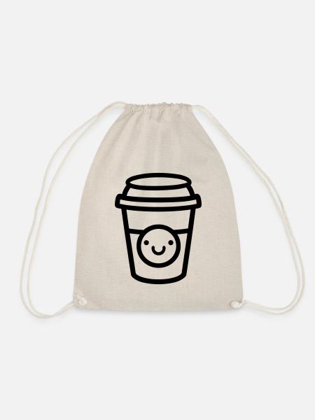 Kaffeebecher - Turnbeutel - Natur