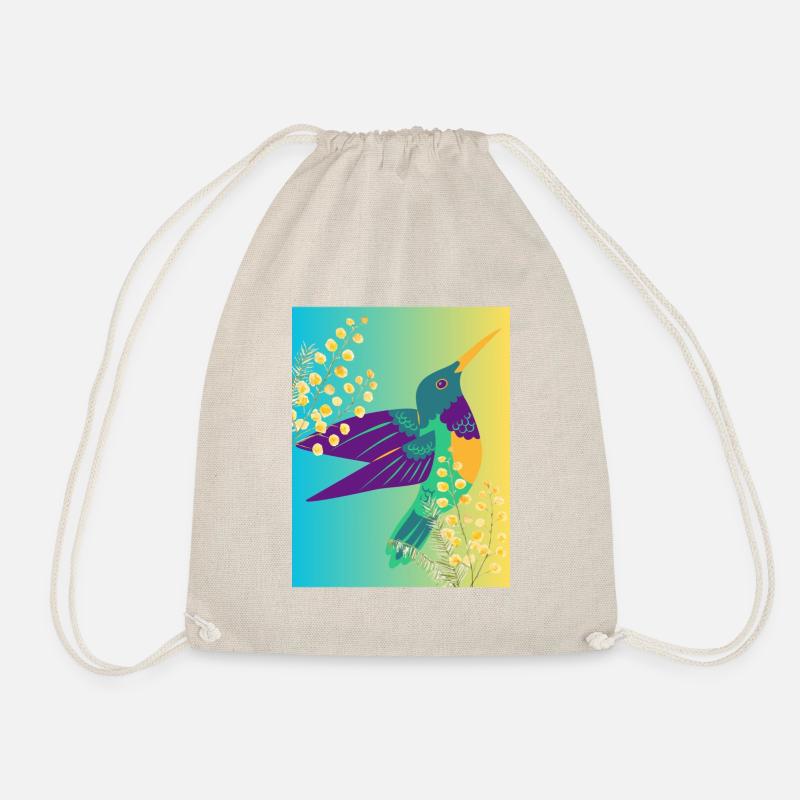 KOLIBRI - Turnbeutel - Natur