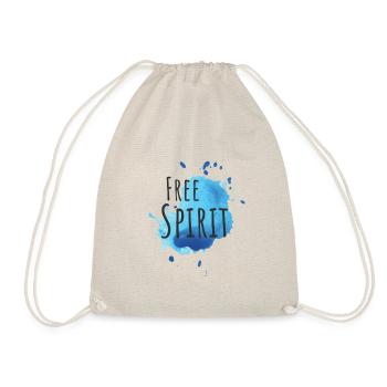 Free Spirit - Free Spirit, Free Soul - Drawstring Bag - nature - Front