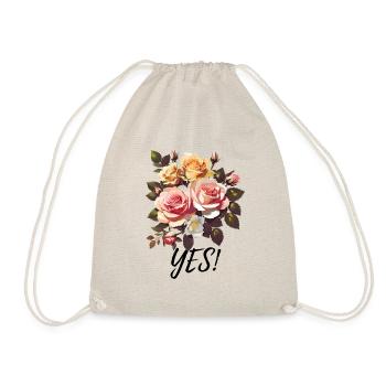 SAY YES! - WEDDING ART - MAGICAL - Drawstring Bag - nature - Front