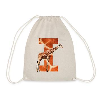 girafe je - Sac de sport léger - nature - Devant