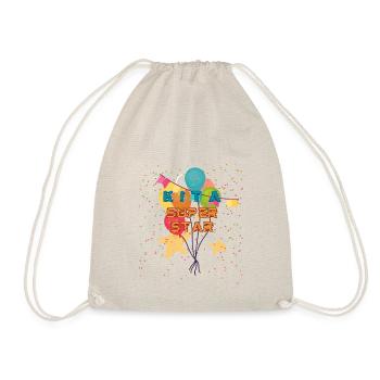 KITA SUPERSTAR - Drawstring Bag - nature - Front