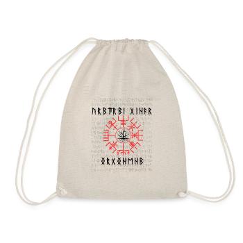 Vegvisir 2 - Drawstring Bag - nature - Front