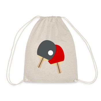 Raquette de ping-pong / Ping Pong - Sac de sport léger - nature - Devant