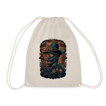 Trippy Steampunk Motif - Motif Psychédélique - Sac de sport léger - nature - Devant