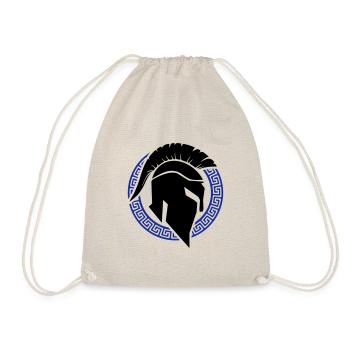 spartaner helm - Turnbeutel - Natur - Vorne