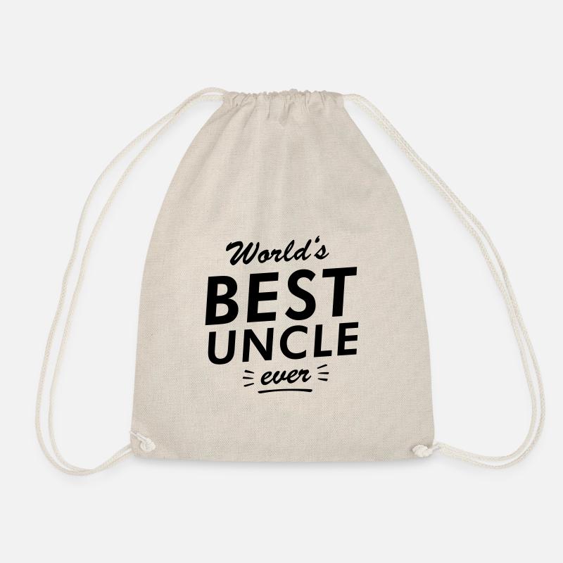 Worlds best uncle ever - Turnbeutel - Natur