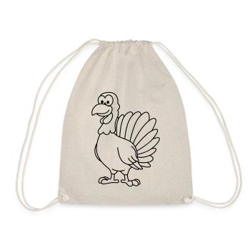 Truthan Comic Animal - Drawstring Bag - nature - Front