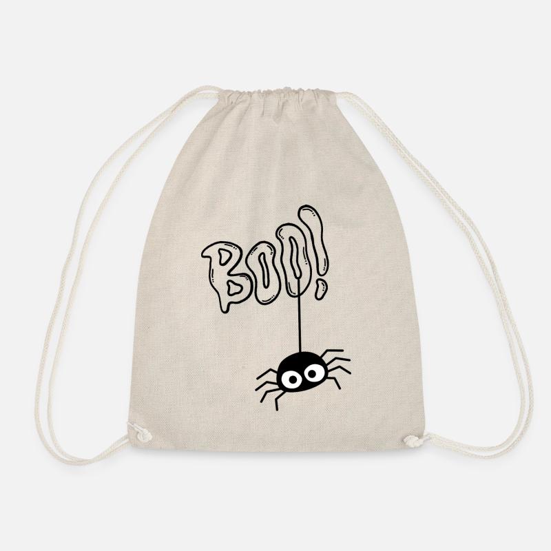 Boo die kleine Spinne - Turnbeutel - Natur