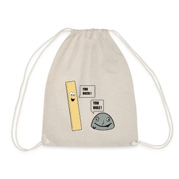 Tu assures! Vous régnez ! - Sac de sport léger - nature - Devant