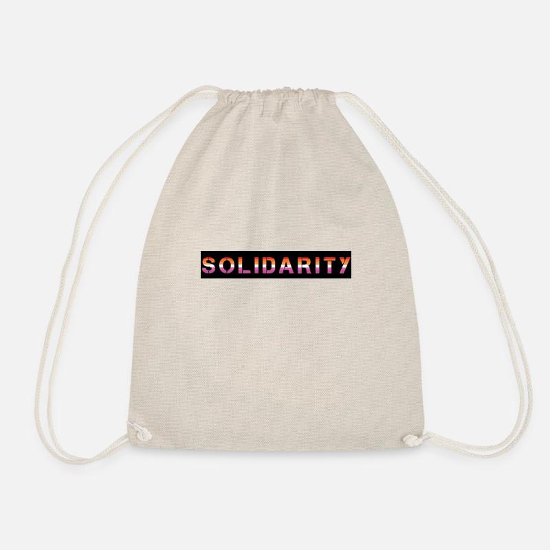 Lesben Solidarität - Turnbeutel - Natur