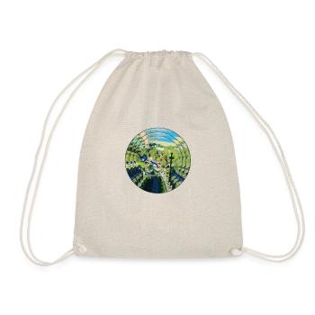 T-Shirt aus dem Hansapark - Turnbeutel - Natur - Vorne