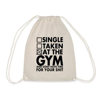 Single, Taken, At The Gym And Don´t Have Time - Sac de sport léger - nature - Devant