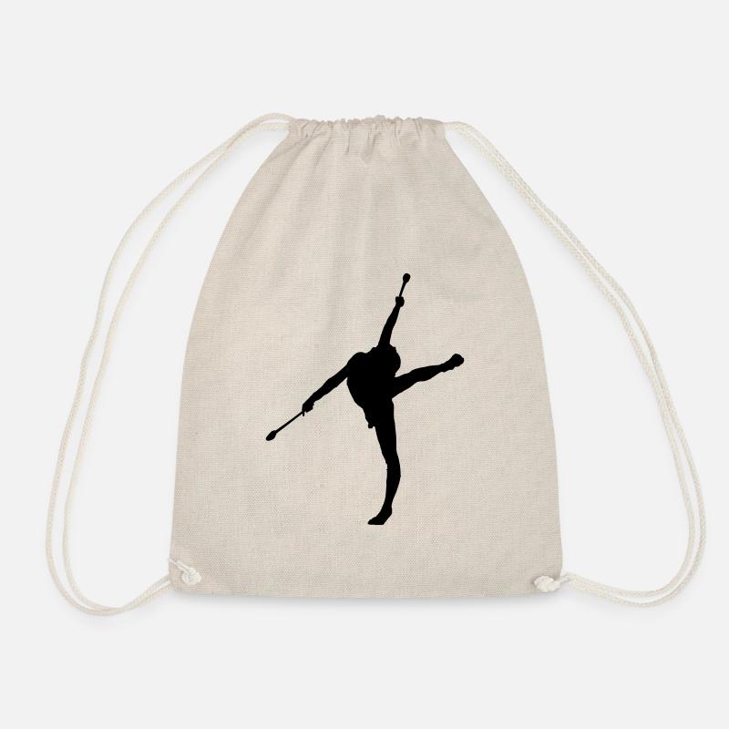 Rhythmic Gymnastics 1 - Drawstring Bag - nature